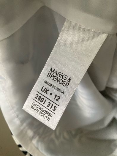 M&S linen mix dress