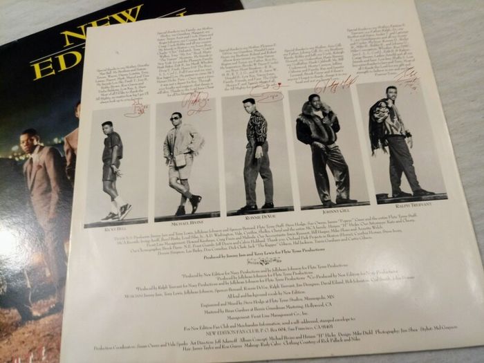 1988 New Edition 'Heart Break' 12in vinyl