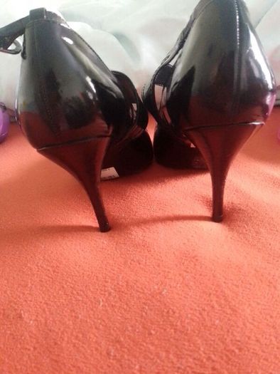 Black high heels