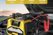 Yusman 8000A Battery Jump Starter with Compressor