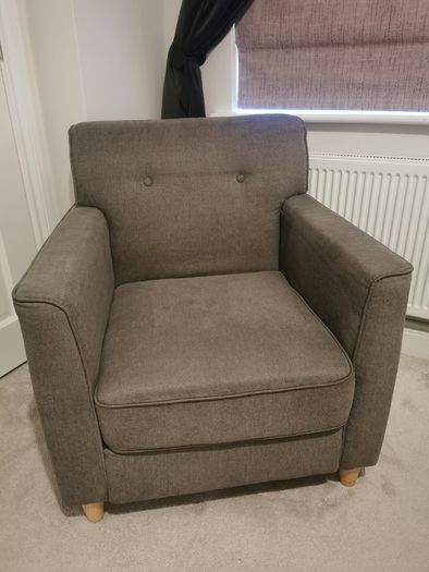 Grey Armchair