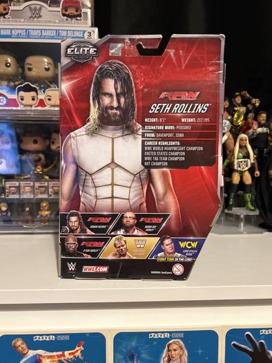 seth rollins elite rare boxed wwe fig
