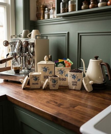 Art Deco Kitchen Jars