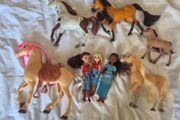 Spirit Riding Free Dolls and Horses Bundle  3 Dolls  and5 Horses