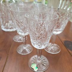 Waterford crystal wine glasses