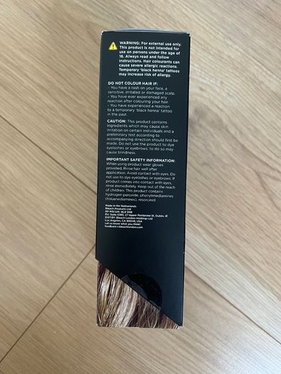 Hair dye - dark blonde