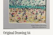 Original Art Seascape Figurative Beachscape