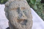 14 Century Celtic Mounted Limestone Gargoyle