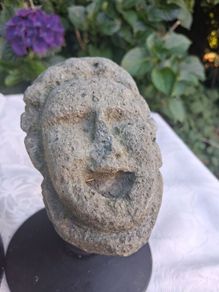 14 Century Celtic Mounted Limestone Gargoyle