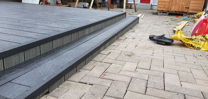 Composite decking supplied and fitted