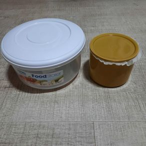 2 brand new food storage