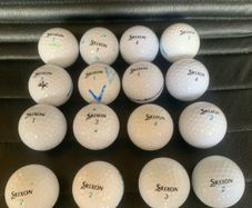 (16) Soft Srixon golf balls