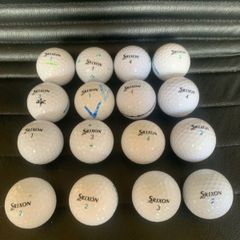 (16) Soft Srixon golf balls