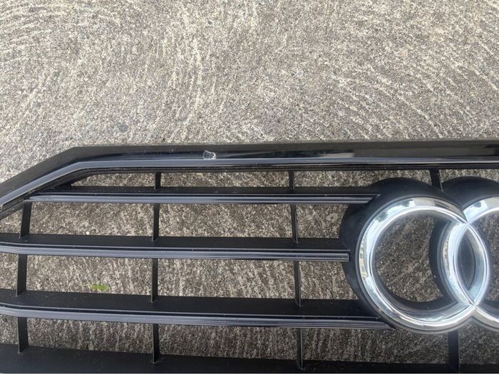 Audi A6 2020 C8 bonnet and black edition grille