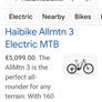 Ebike Haibike all mtn3 Image 3