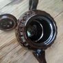 vintage ALB  teapot, Brown Betty, Redware Image 5