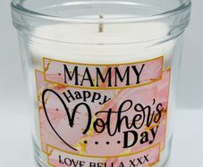 Personalised candle