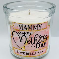 Personalised candle