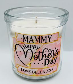 Personalised candle