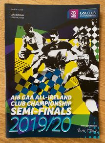 2019/20 AIB GAA All-Ireland Club Championship Semi-Finals Programme