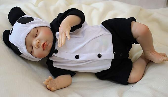 Reborn Baby 20 Inch 50 cm Silicone Vinyl Lifelike Baby Dolls Like Real Reborn Babies Boy Realistic Newborn Boy Toys