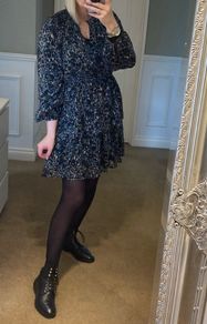 Chiffon Ladies Mini Dress from Vila