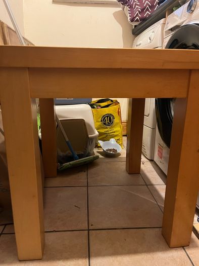 Beech side table
