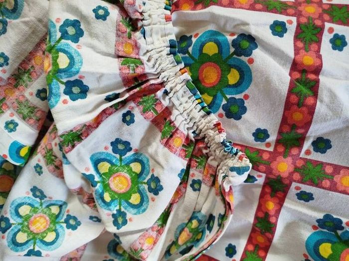 3 x Vintage Curtains