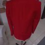 Red linen zara blazer Image 2
