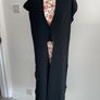 Bnwt Naya black longtime sleeves cardigan layering piece rrp 155  euro size medium Image 2