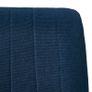 Dining Chairs 6 pcs Blue Fabric Image 2