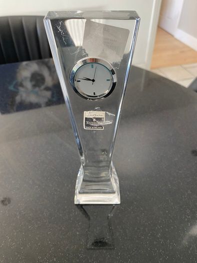 Waterford crystal John Rocha clock