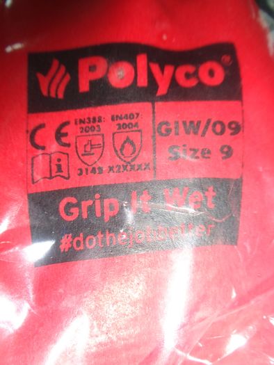 Polyco Grip it Wet Gloves x 3 for Sale
