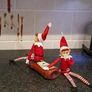 Christmas Naughty  Elf Vinyl Faced Elves Behaving Badly Doll Image 5
