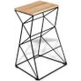 Bar Stools 2 pcs Solid Mango Wood Image 4