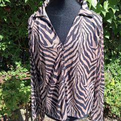 Leopard print sheer blouse by NEXT