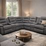 Brand New Grey Corner Sofa On Sale Free Delivery Image 2