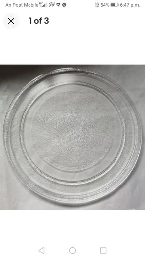 Microwave Turn Table Plate PowerPoint P2272PMSBL (24.5cm)