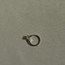 18K White Gold Round Diamond Engagement Ring Size K Image 2