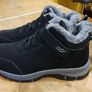 Temu High-Top Winter Sneakers with Faux Fur Trim Size 36/UK 3, Black (Brand New) Image 7