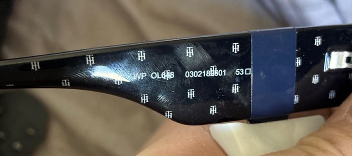 Tommy Hilfiger Womens Square Monogram Sunglasses