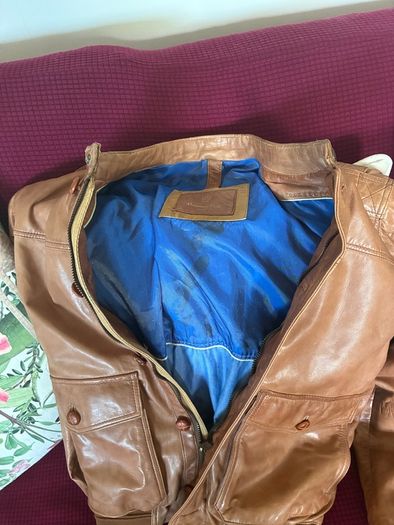 Massimo Dutti Leather Jacket