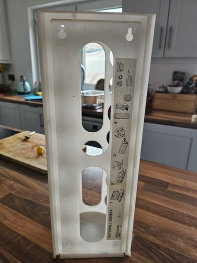 Plastic bag holder dispenser