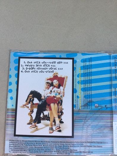Daphne & Celeste Ooh Stick You remix cd pop dance club