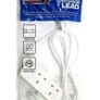 Daewoo Two Sockets Two Metres. Exstension Leads  All New Stock Fully Guaranteed Price 5.90 Each Euro Image 2