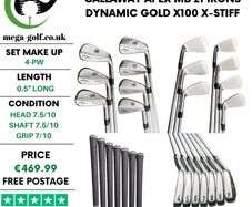 Callaway Apex MB 21 Irons / 4-Pw / Dynamic Gold X100 X-Stiff