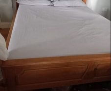 Four poster bed