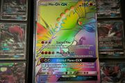 Ho-Oh GX ! Jumbo Oversized Card ! Promo from Sun &amp; Moon Era ! 2017 ! Pokemon Card !