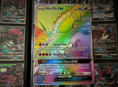 Ho-Oh GX ! Jumbo Oversized Card ! Promo from Sun & Moon Era ! 2017 ! Pokemon Card !