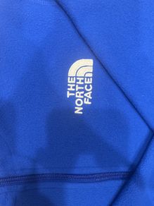 The North Face Blue 1/4 Zip Fleece (size: boys XXL)